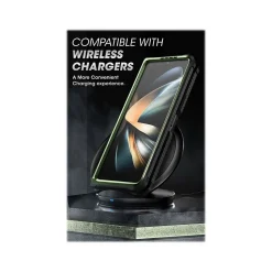 SUPCASE Unicorn Beetle Dark Green Kickstand Case for Samsung Galaxy Z Fold4 (SUP-Galaxy2022-ZFold4-5G-Unicorn-SP-Guld)