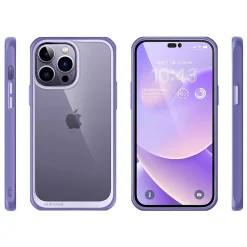 SUPCASE Unicorn Beetle Deep Purple Slim Case for iPhone 14 Pro (SUP-iPhone2022Pro-6.1-UBStyle-Mauve)
