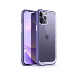 SupCase Unicorn Beetle Deep Purple Slim Case for iPhone 14 Pro Max (SUP-iPhone2022Pro-6.7-UBStyle-Mauve)