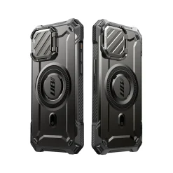 SUPCASE Unicorn Beetle MAG XT Rugged Case for iPhone 15 Pro Max, Shock-Absorbing, Black (SPH23MX67MGXTBK)