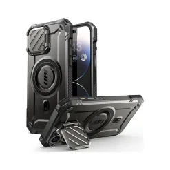 SUPCASE Unicorn Beetle MAG XT Rugged Case for iPhone 15 Pro Max, Shock-Absorbing, Black (SPH23MX67MGXTBK)