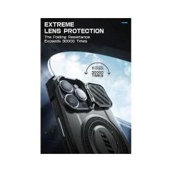 SUPCASE Unicorn Beetle MAG XT Rugged Case for iPhone 15 Pro Max, Shock-Absorbing, Black (SPH23MX67MGXTBK)