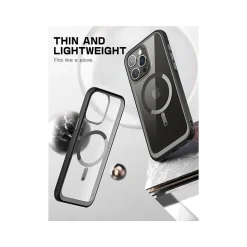 SUPCASE Unicorn Beetle MAG MagSafe Phone Case for iPhone 15 Pro, Black (SUP-iPhone2023Pro-6.1-UBMag-Black)