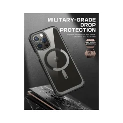 SUPCASE Unicorn Beetle MAG MagSafe Phone Case for iPhone 15 Pro, Black (SUP-iPhone2023Pro-6.1-UBMag-Black)