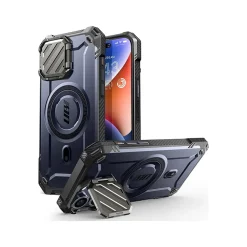 SUPCASE Unicorn Beetle MAG XT MagSafe Rugged Case for iPhone 15 Pro Max, Shock-Absorbing, Dark Blue (SPH23MX67MGXTMN)