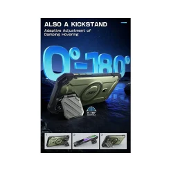 SUPCASE Unicorn Beetle MAG XT MagSafe Rugged Case for iPhone 15 Pro Max, Shock-Absorbing, Dark Green (SPH23MX67MGXTGN)