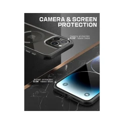 SUPCASE Unicorn Beetle MAG MagSafe Phone Case for iPhone 15 Pro Max, Black (SUP-iPhone2023Max-6.7-UBMag-Black)