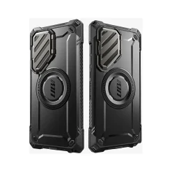 SUPCASE Unicorn Beetle MAG XT MagSafe Samsung Galaxy S24 Ultra, Shock Absorbing, Black (GXYS24U5GMXTBK)