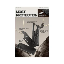 SUPCASE Unicorn Beetle MAG XT MagSafe Samsung Galaxy S24 Ultra, Shock Absorbing, Black (GXYS24U5GMXTBK)
