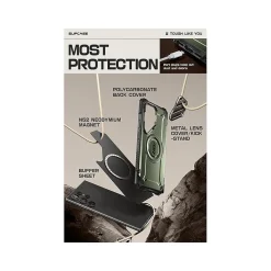 SUPCASE Unicorn Beetle MAG XT MagSafe Samsung Galaxy S24 Ultra, Shock Absorbing, Dark Green (GXYS24U5GMXTGN)