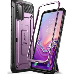 SUPCASE Unicorn Beetle Pro Purple Rugged Case for Galaxy S20 (S-S20-UBPR-PUR)