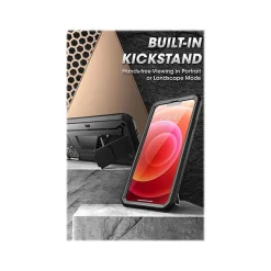 SUPCASE Unicorn Beetle Pro Black Rugged Case for iPhone 13 (SUP-iPhone2021-6.1-UBPro-SP-Black)