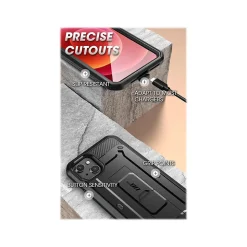 SUPCASE Unicorn Beetle Pro Black Rugged Case for iPhone 13 (SUP-iPhone2021-6.1-UBPro-SP-Black)