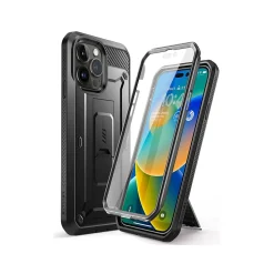 SUPCASE Unicorn Beetle PRO Black Rugged Case for iPhone 14 Pro (SUP-iPhone2022Pro-6.1-UBPro-SP-Black)