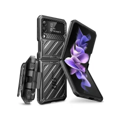 SUPCASE Unicorn Beetle PRO Black Rugged Case for Samsung Galaxy Z Flip4 (SUP-Galaxy2022-ZFlip4-5G-UBPro-Black)