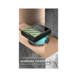 SUPCASE Unicorn Beetle PRO Dark Green Rugged Case for Samsung Galaxy Z Flip4, 5G (SUP-Galaxy2022-ZFlip4-5G-UBPro-Guldan)