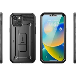 SUPCASE Unicorn Beetle PRO Black Rugged Case for iPhone 14 Plus (SUP-iPhone2022-6.7-UBPro-SP-Black)