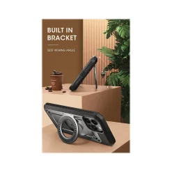 SupCase Unicorn Beetle PRO MAG Gunmetal Rugged Case for iPhone 14 Pro Max (SUP-iPhone2022Pro-6.7-MagPro-SP-Black)