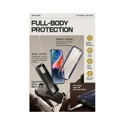 SUPCASE Unicorn Beetle PRO Rugged Case for iPhone 15 Pro Max, Shock-Absorbing, Dark Blue