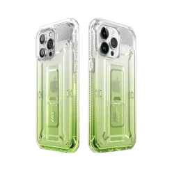 SupCase Unicorn Beetle PRO Rugged Case for iPhone 15 Pro Max, Shock-Absorbing, Gradient Green (SPH23MX67UBPSGG)