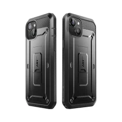 SUPCASE Unicorn Beetle PRO Rugged Case for iPhone 15 Plus, Shock-Absorbing, Black (SUP-iPhone2023-6.7-UBPro-SP-Black)