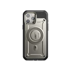 SUPCASE Unicorn Beetle PRO MAG Rugged Case for iPhone 15 Pro Max, Shock-Absorbing, Titan Gray