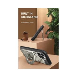 SUPCASE Unicorn Beetle PRO MAG Rugged Case for iPhone 15 Pro Max, Shock-Absorbing, Titan Gray