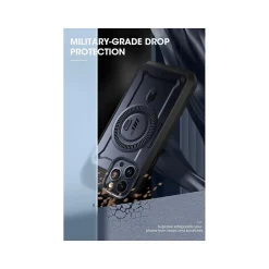 SUPCASE Unicorn Beetle PRO MAG Rugged Case for iPhone 15 Pro, Shock-Absorbing, Dark Blue