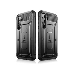 SUPCASE Unicorn Beetle Pro Rugged Case for Samsung Galaxy S24+, Shock Absorbing, Black (GS24PUBPRSP2SBK)