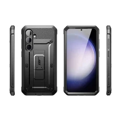 SUPCASE Unicorn Beetle Pro Rugged Case for Samsung Galaxy S24+, Shock Absorbing, Black (GS24PUBPRSP2SBK)