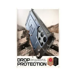 SUPCASE Unicorn Beetle PRO Rugged Case for Samsung Galaxy S24 Ultra, Shock-Absorbing, Metallic Blue