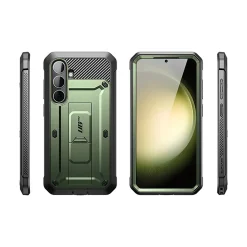 SUPCASE Unicorn Beetle Pro Rugged Case for Samsung Galaxy S24, Shock Absorbing, Dark Green (GS24UBPR2SGN)