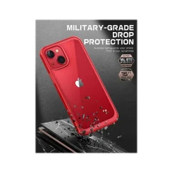 SUPCASE Unicorn Beetle Red Slim Case for iPhone 14 (SUP-iPhone2021/22-6.1-UBStyle-Red)