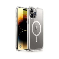 SUPCASE Unicorn Beetle Slim MagSafe Phone Case for iPhone 15 Pro Max, Gray (SUP-iPhone2023Max-6.7-UBMag-Clear)
