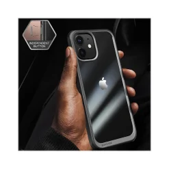 SUPCASE Unicorn Beetle Style MagSafe Battery Case for iPhone 12, Black/Gray (SUP-iPhone2020-6.1-UBStyle-Black)