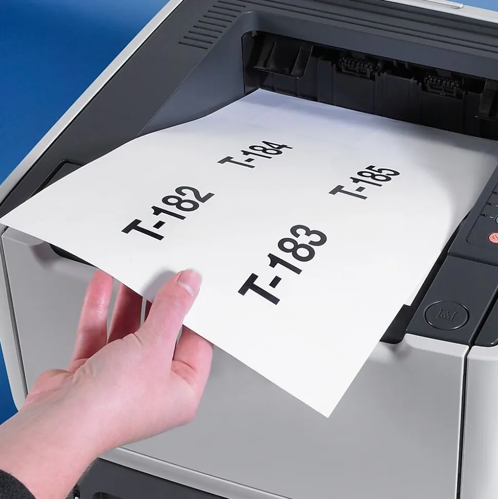 Superscan 2" x 3 1/2" Vinyl Envelope Insert Card, 500/Carton