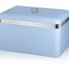 Swan Retro Bread Bin, Large Storage Capacity (SWKA1010BLN)
