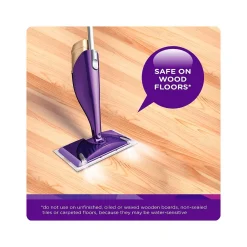 Swiffer WetJet Multi-Surface Floor Cleaner Refill, Lavender Vanilla Scent, 42.2 fl. oz., 2/Pack (3700026536)