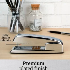 Swingline 747 Desktop Stapler, 25-Sheet Capacity, Chrome (74720)