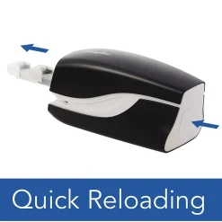 Swingline Breeze Stapler, 20 Sheet Capacity, Black/White (42131)