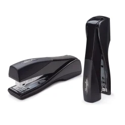 Swingline® Optima® Handheld Grip Stapler, 25 Sheet Capacity, Graphite Black (87810)