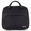 Swiss Mobility Polyester Purpose Business Case On Wheels, 1680D, Black (BZCW1002SMBK)