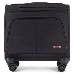 Swiss Mobility Polyester Business Case On Wheels, Black (BZCW1003SMBK)