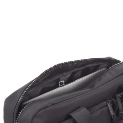 Swiss Mobility Stride Polyester Executive Briefcase, Black (EXB1020SMBK)