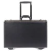 Swiss Mobility Vegan Leather Business Case On Wheels, Black (251622)