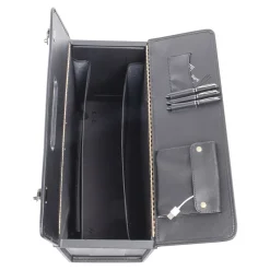 Swiss Mobility Vegan Leather Business Case On Wheels, Black (251622)