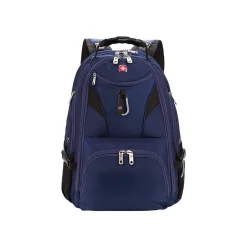 SwissGear ScanSmart Laptop Backpack, Rich Navy Fabric (5977303420)