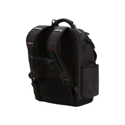 SwissGear USB Work Pack Pro Tool Laptop Backpack, Black with White Dots Plastic (3636200472)