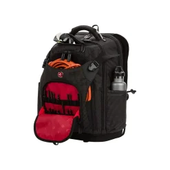 SwissGear USB Work Pack Pro Tool Laptop Backpack, Black with White Dots Plastic (3636200472)