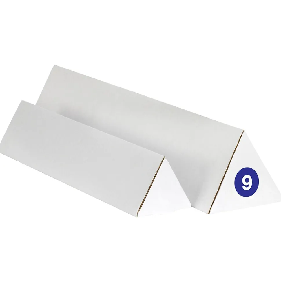 Tape Logic 1" Circle "9" Number Label, Dark Blue, 500/Roll